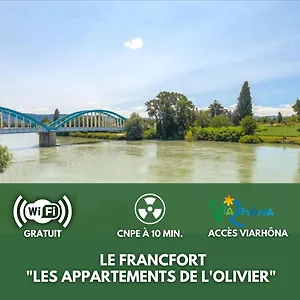Appartement Le Francfort - De L'olivier, Loyettes